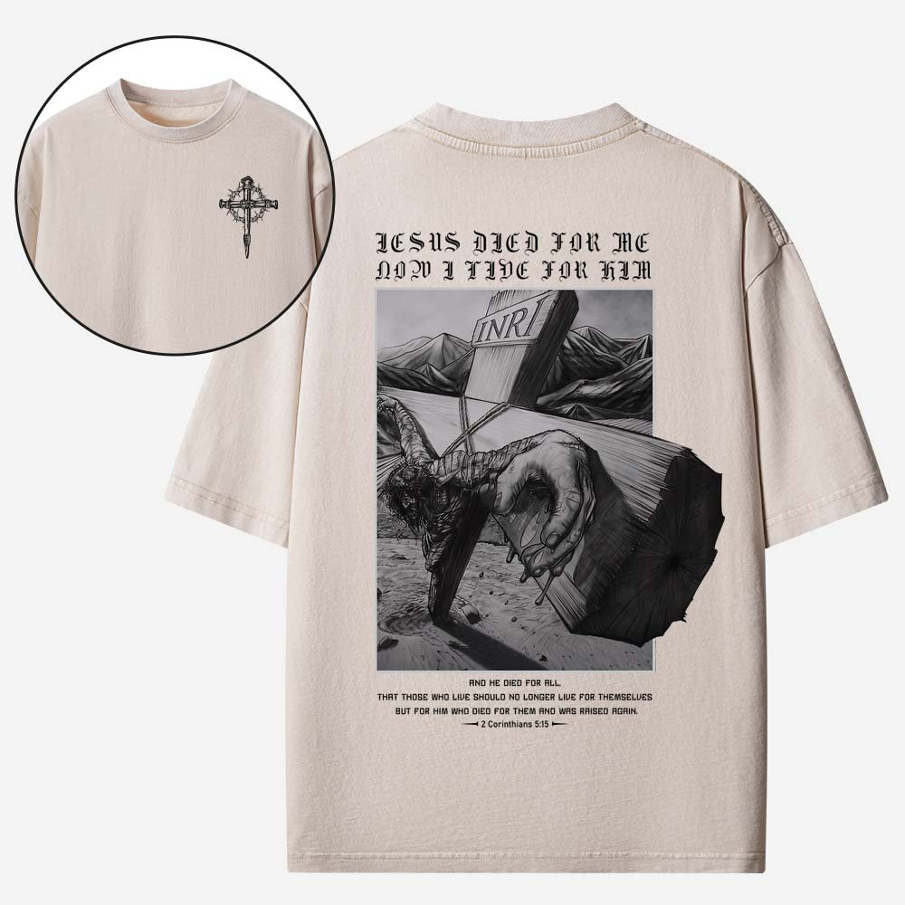 Live For More Vintage Washed T-Shirt