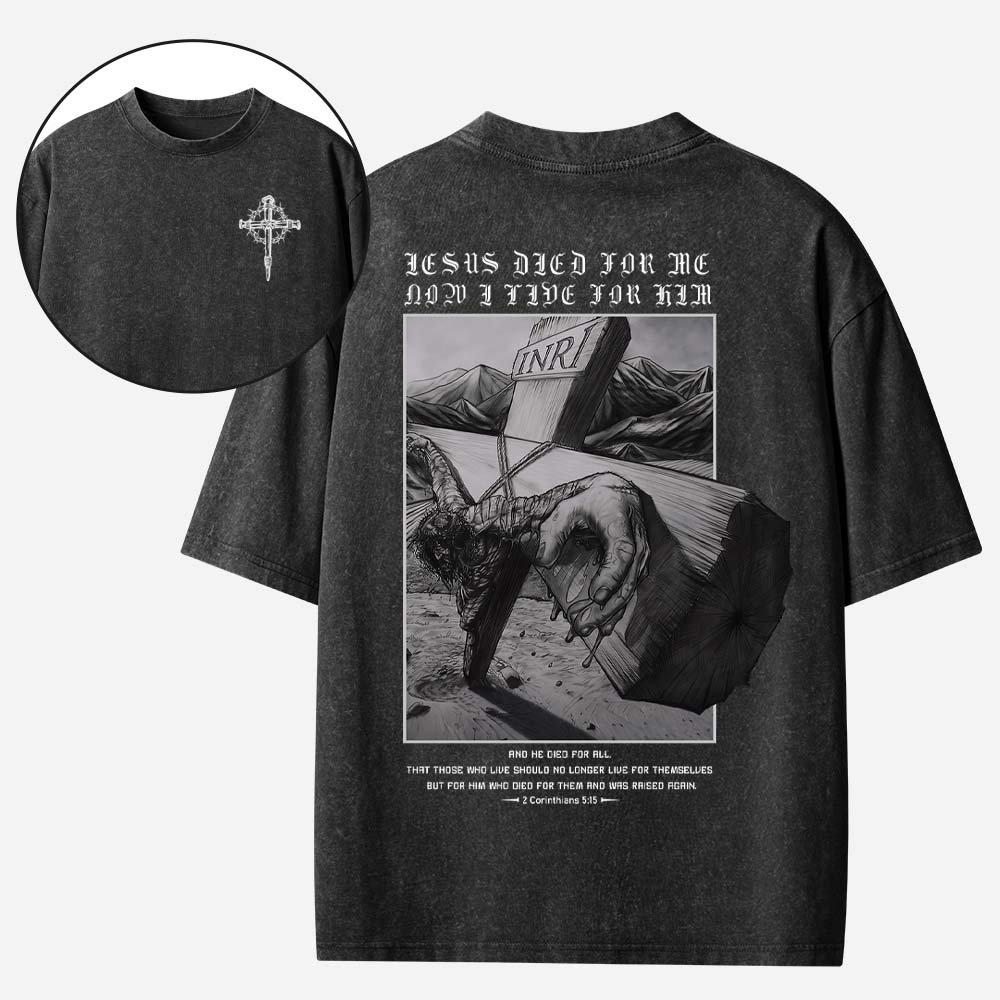 Live For More Vintage Washed T-Shirt