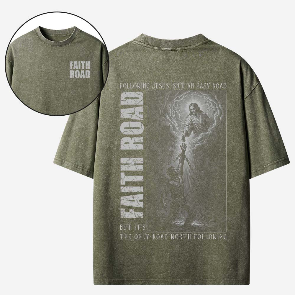 Hard Road Vintage Washed T-Shirt
