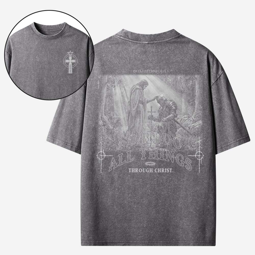 I Can Do All Things Vintage Washed T-Shirt