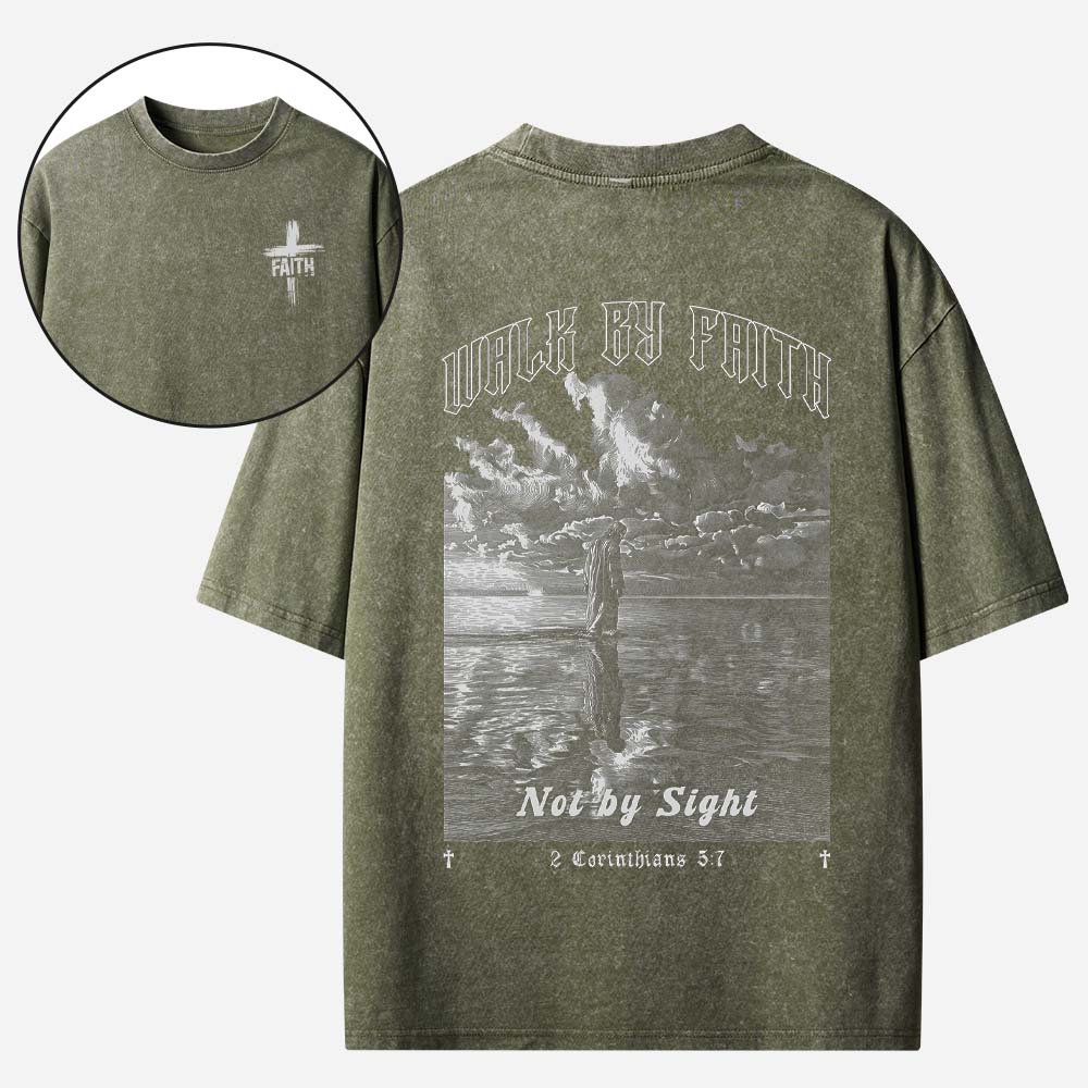 Not by Sight Vintage Washed T-Shirt