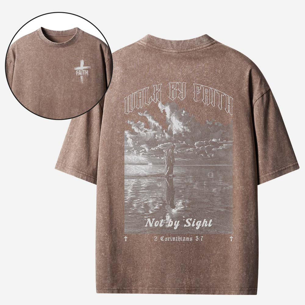 Not by Sight Vintage Washed T-Shirt