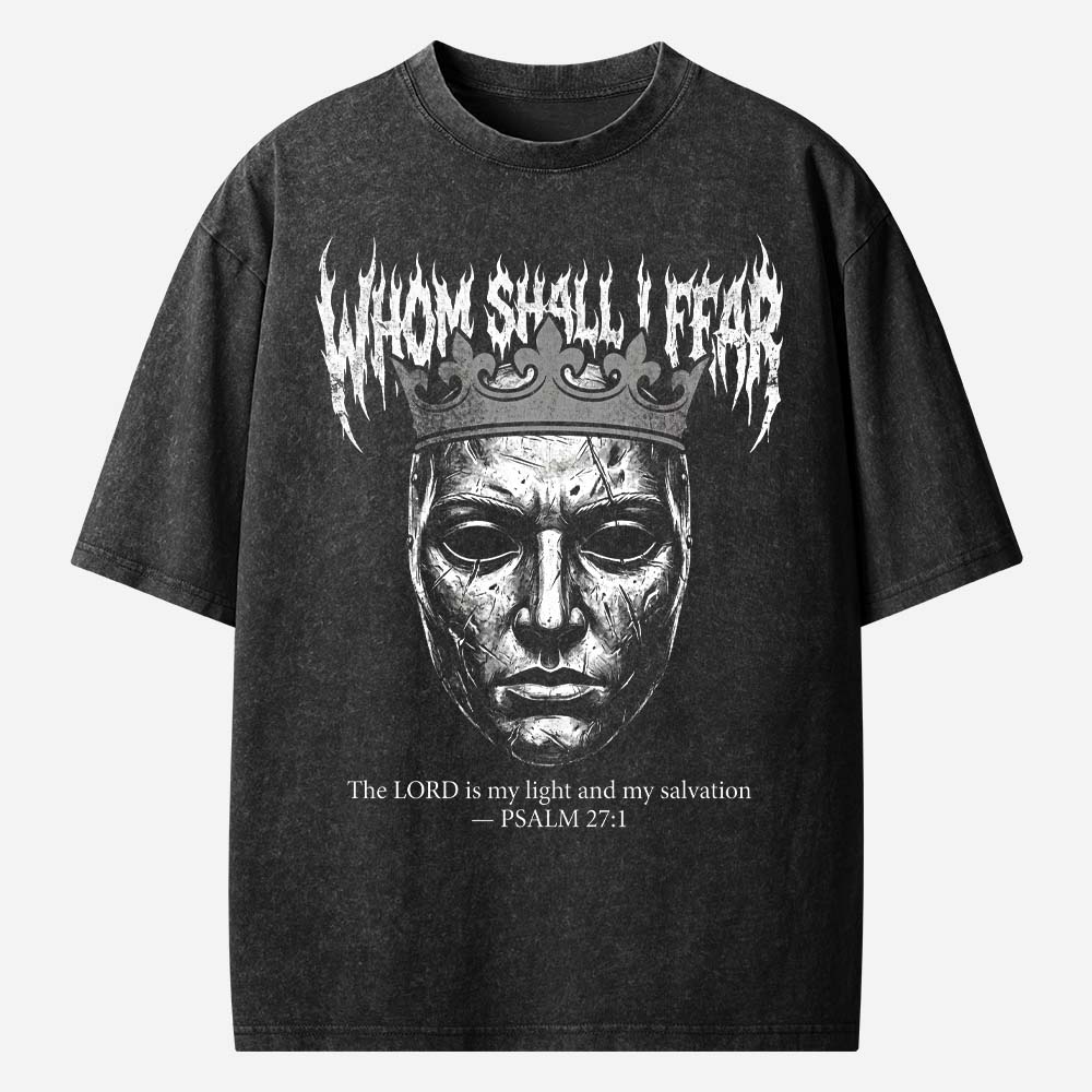 Fearless Mask Vintage Washed T-Shirt