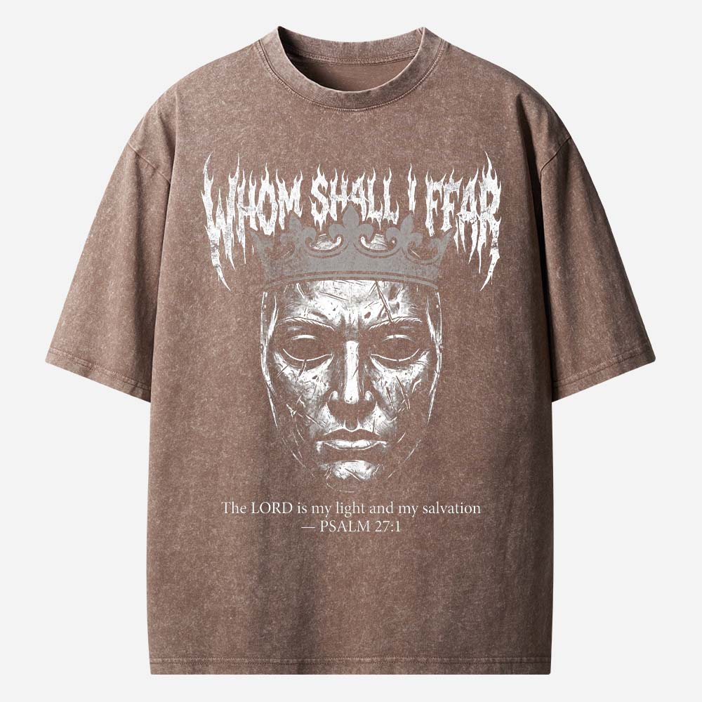 Fearless Mask Vintage Washed T-Shirt