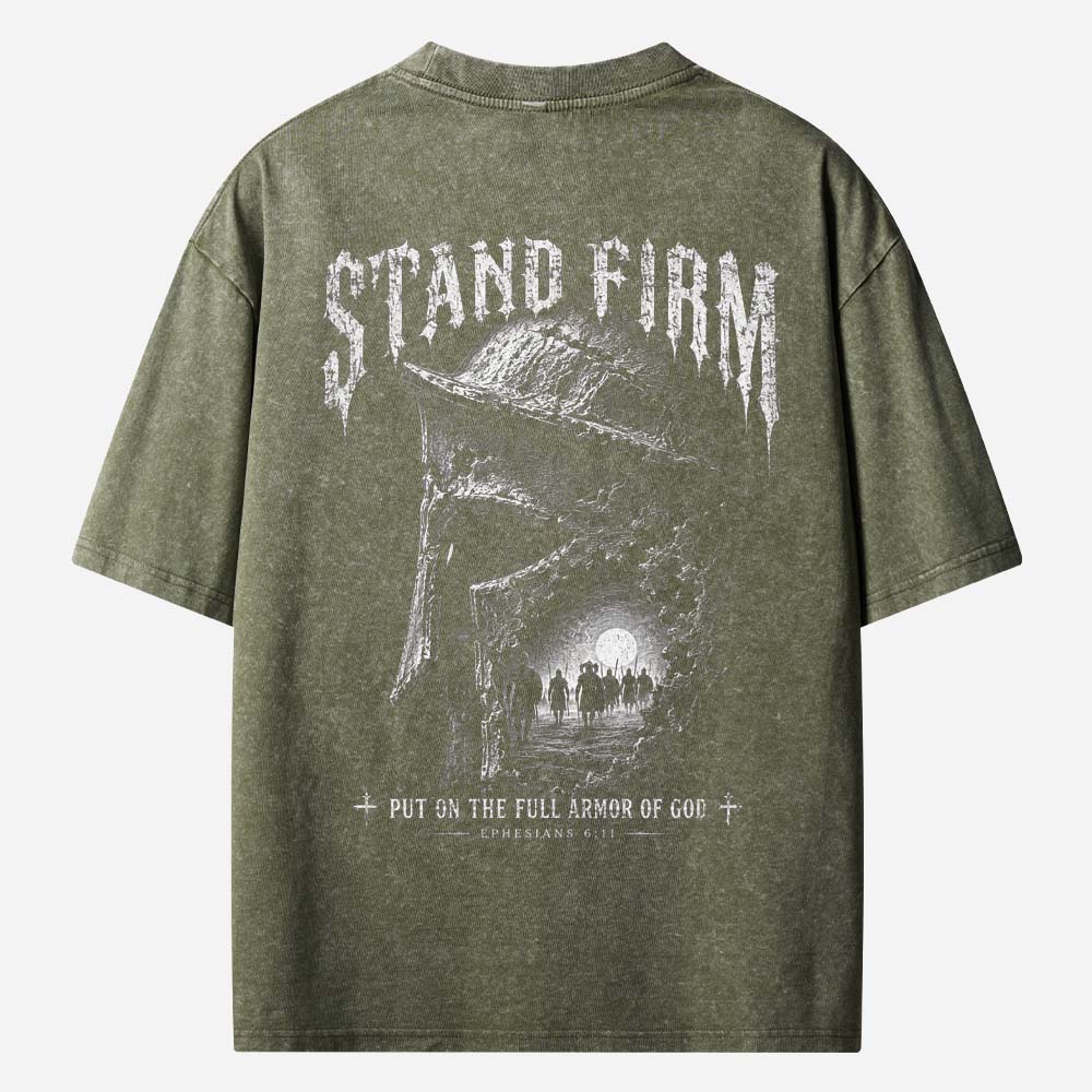 Stand Firm Vintage Washed T-Shirt