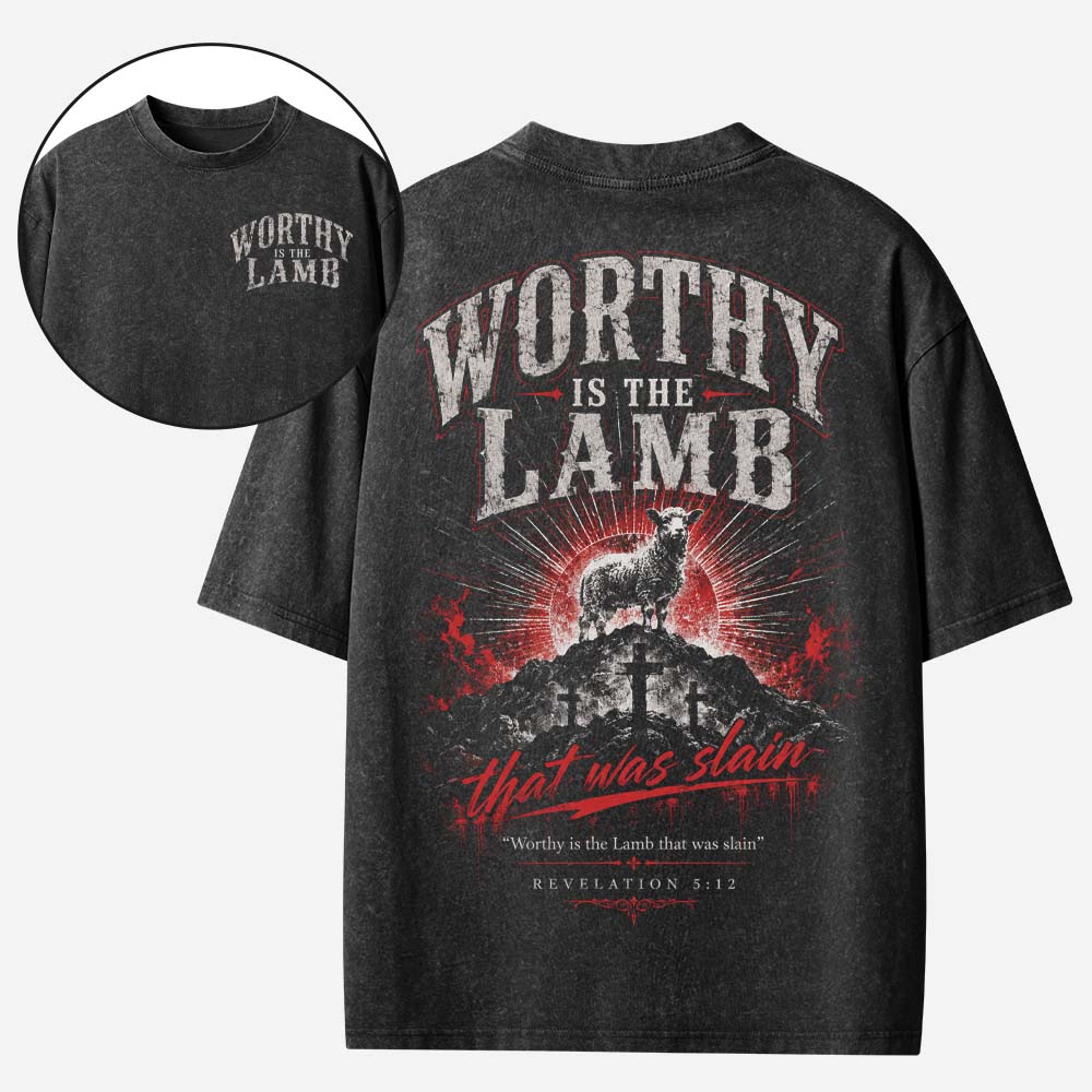 Lamb Crest Vintage Washed T-Shirt