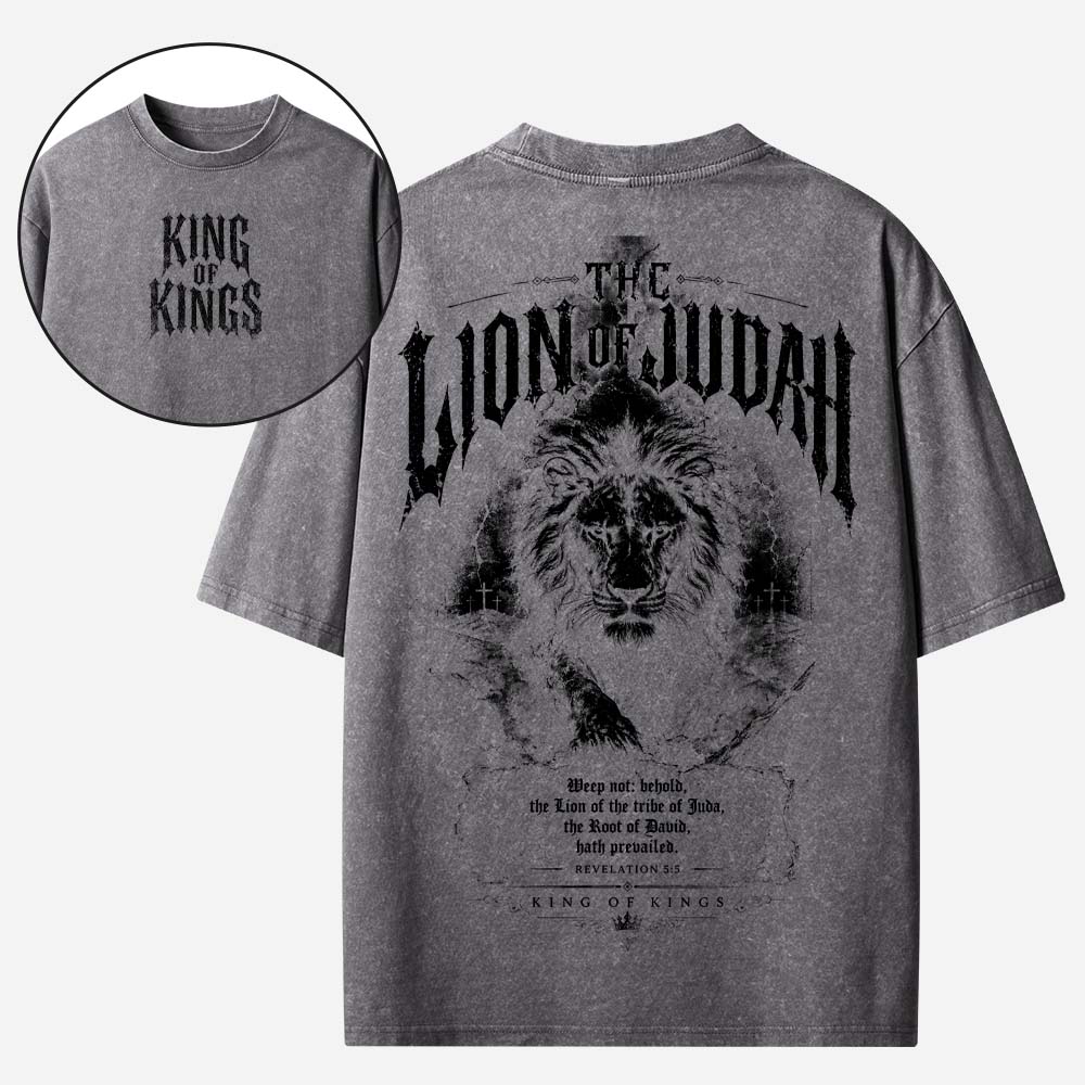 Crowned Lion Vintage Washed T-Shirt