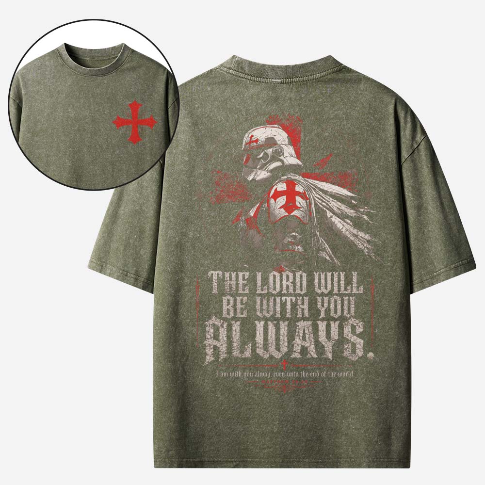 Armored Guardian Vintage Washed T-Shirt