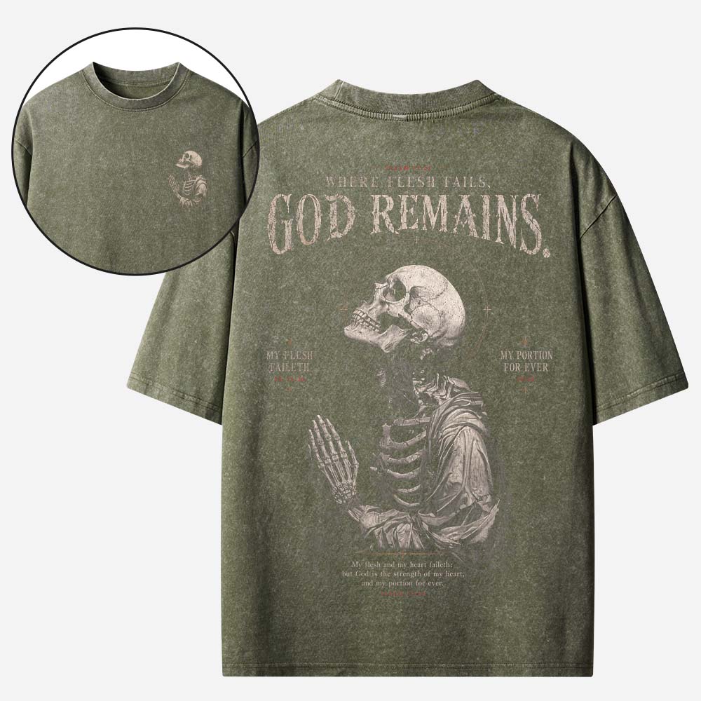 Mortal Remains Vintage Washed T-Shirt