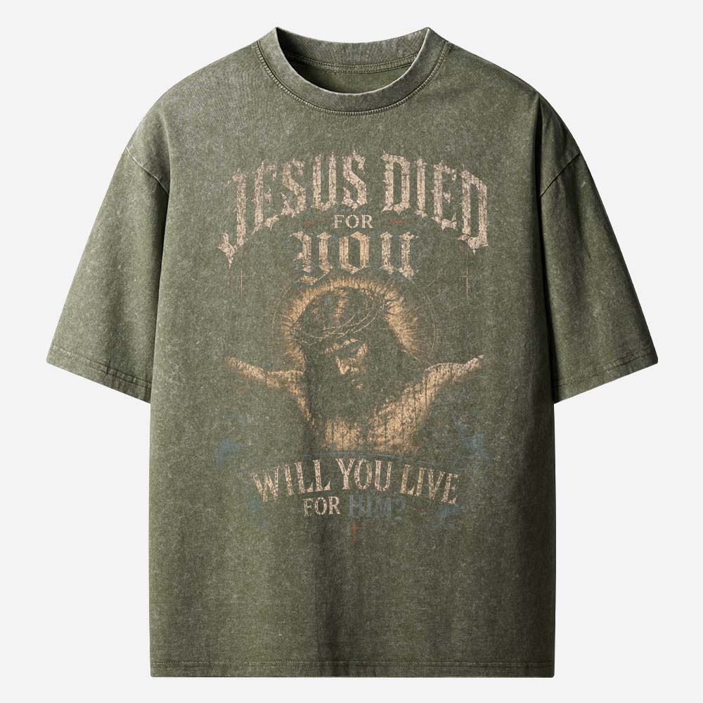 Greater Love Vintage Washed T-Shirt