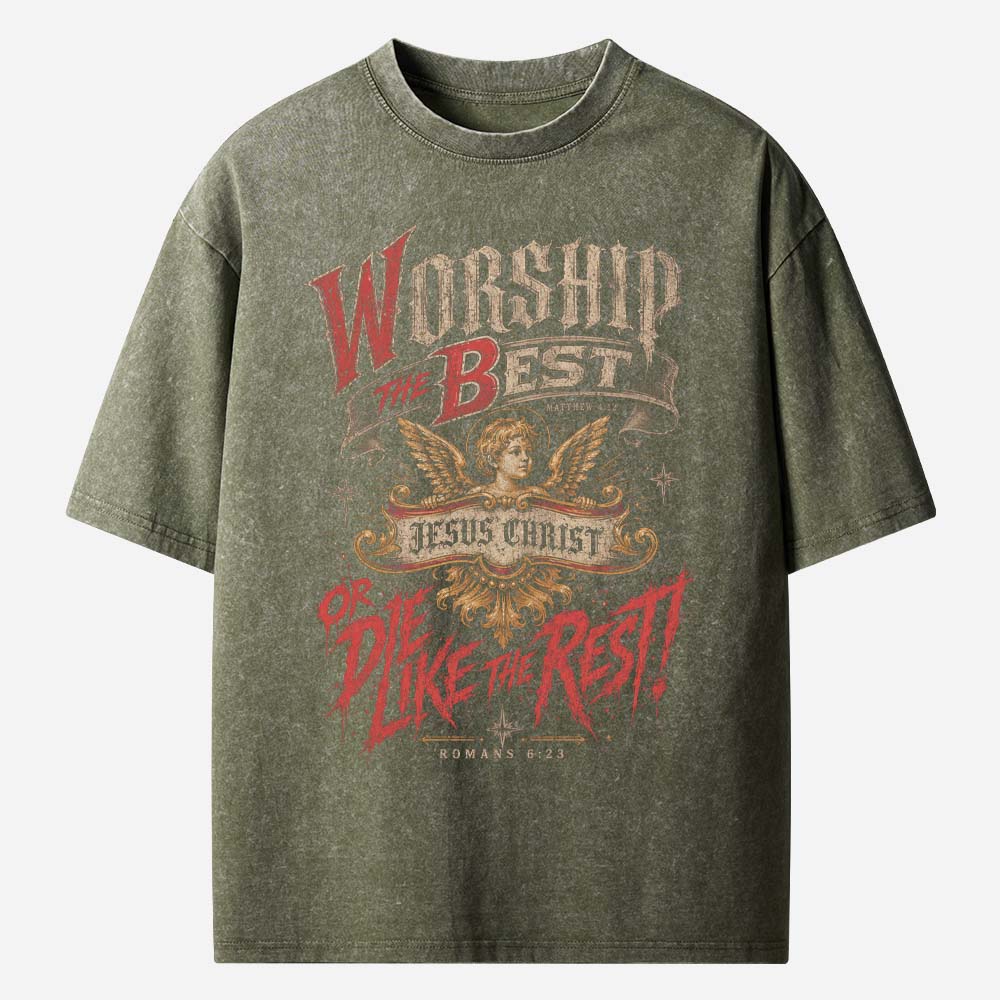 Worship Warrior Vintage Washed T-Shirt
