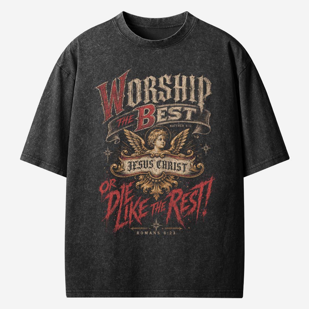 Worship Warrior Vintage Washed T-Shirt