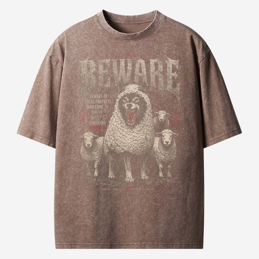 Hidden Wolf Vintage Washed T-Shirt