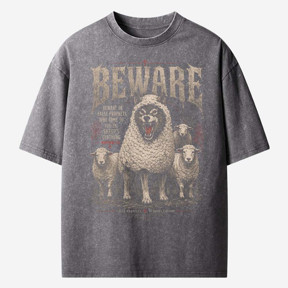 Hidden Wolf Vintage Washed T-Shirt