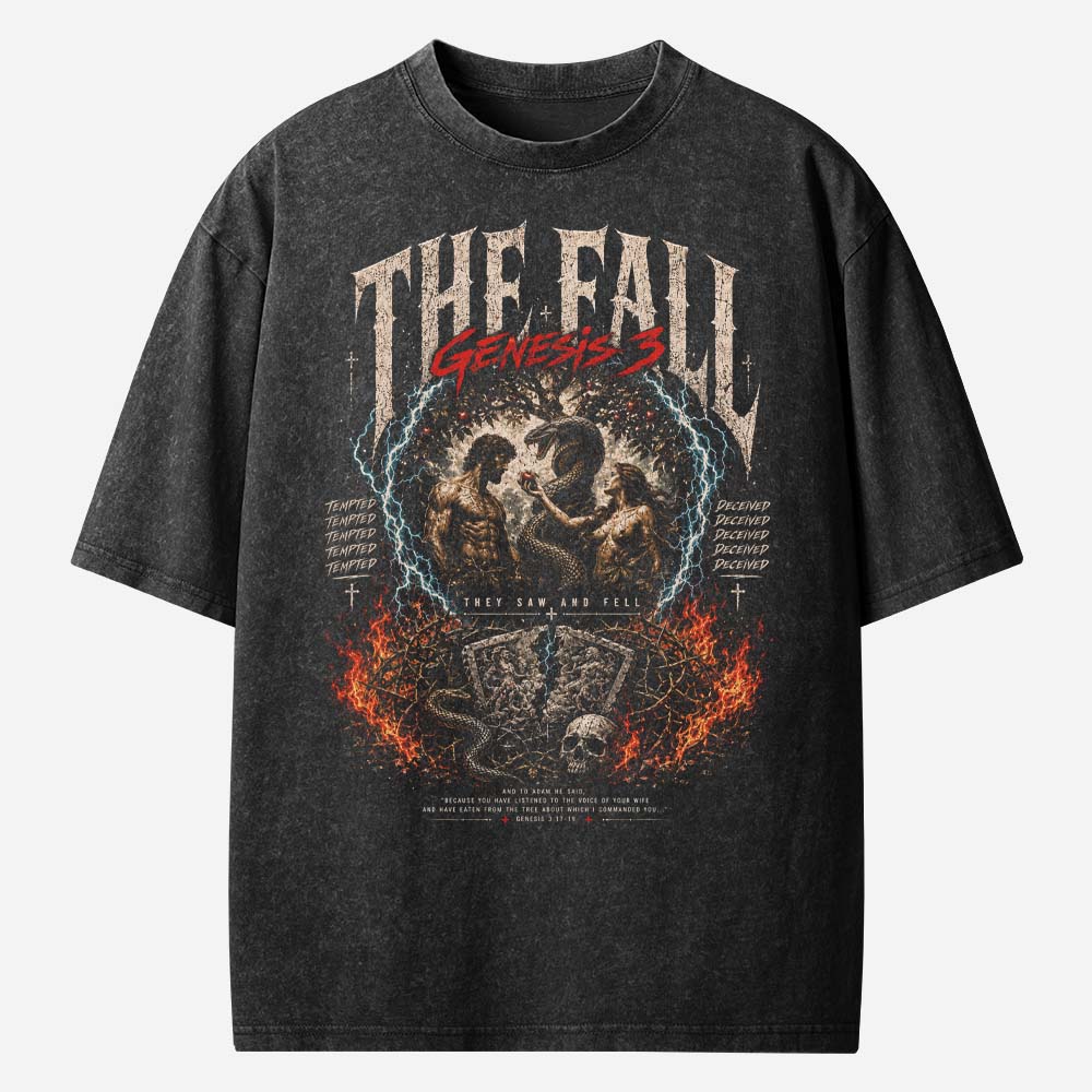 Fallen Temptation Vintage Washed T-Shirt