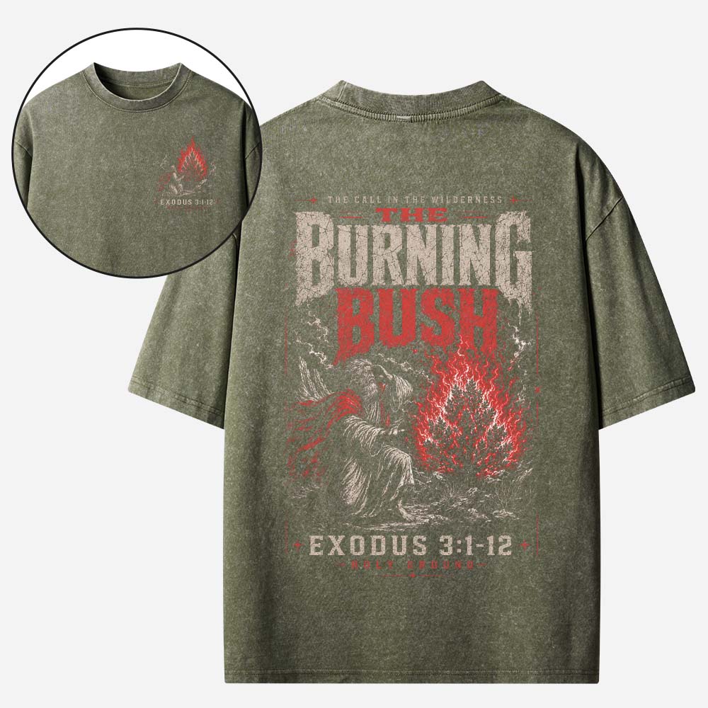 Burning Bush Vintage Washed T-Shirt