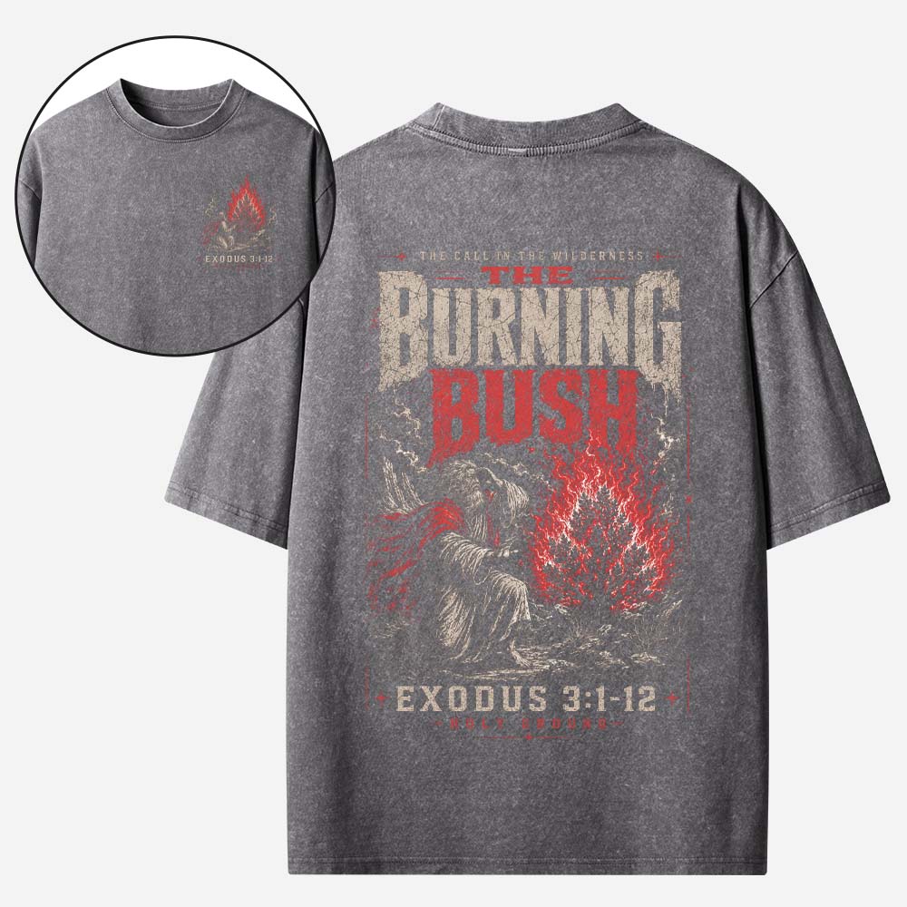 Burning Bush Vintage Washed T-Shirt