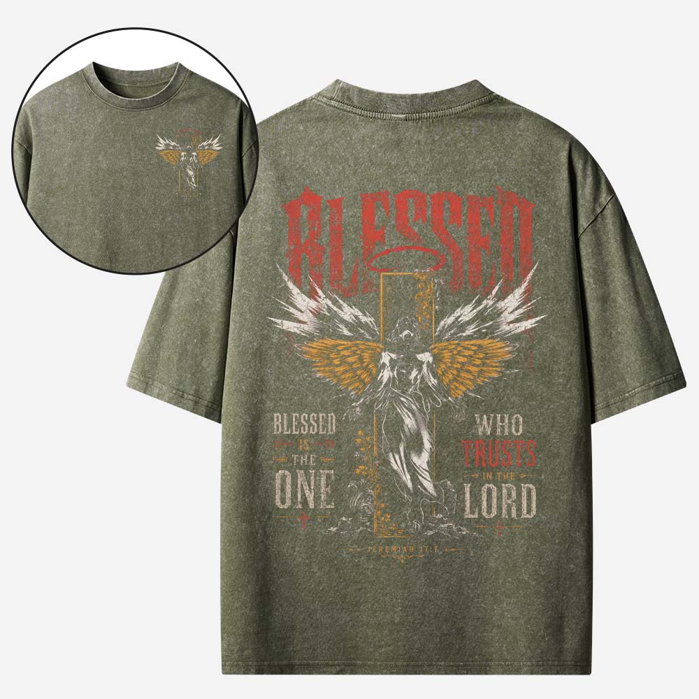 Winged Emblem Vintage Washed T-Shirt