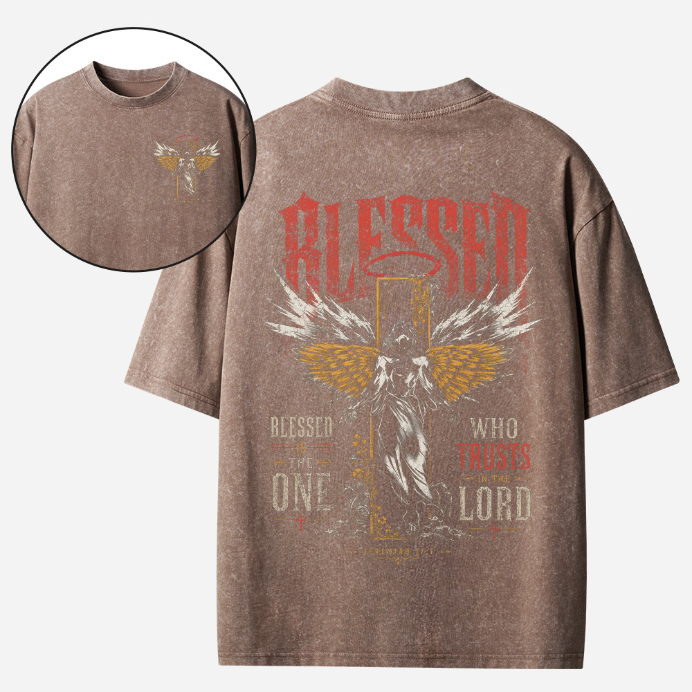 Winged Emblem Vintage Washed T-Shirt