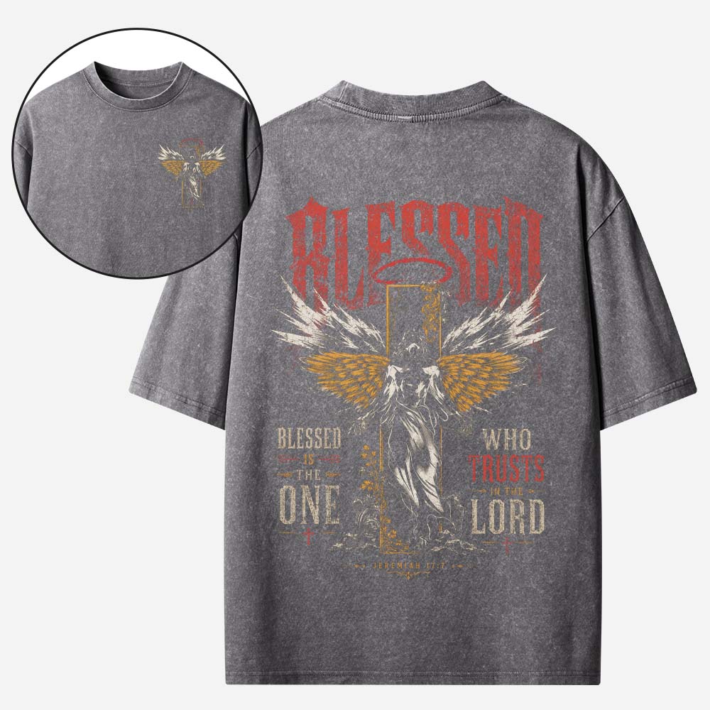 Winged Emblem Vintage Washed T-Shirt