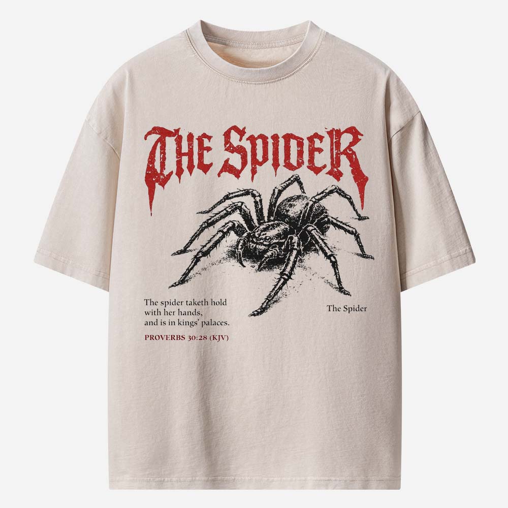 Spider Vintage Washed T-Shirt