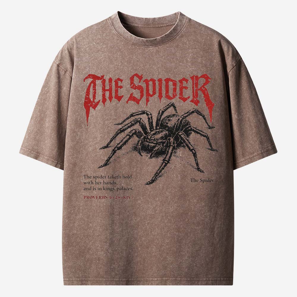 Spider Vintage Washed T-Shirt