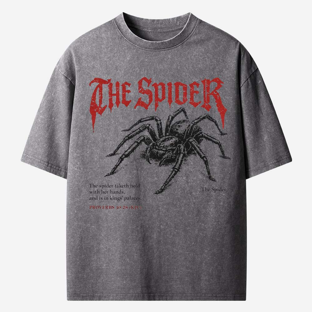 Spider Vintage Washed T-Shirt