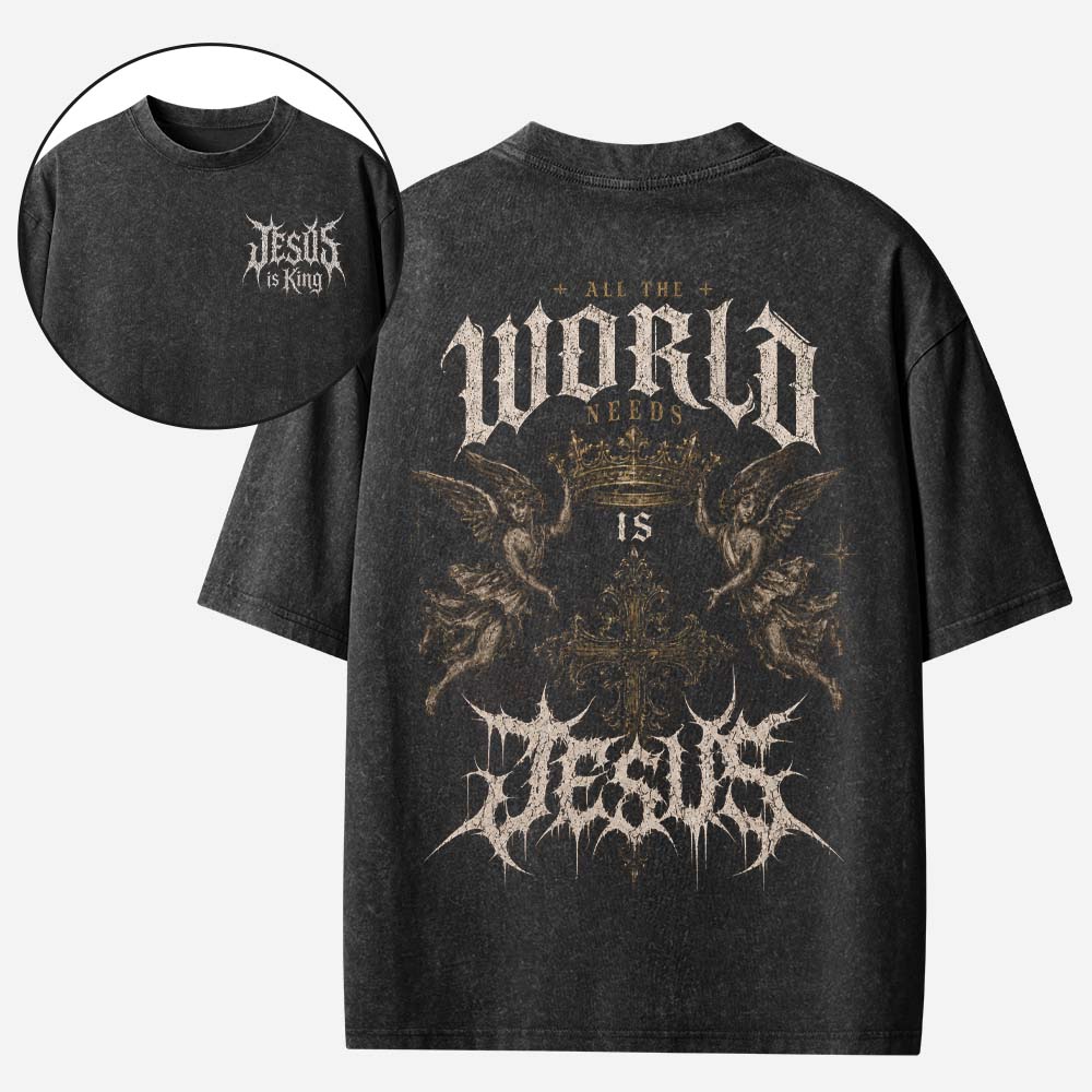 World Needs Grace Vintage Washed T-Shirt