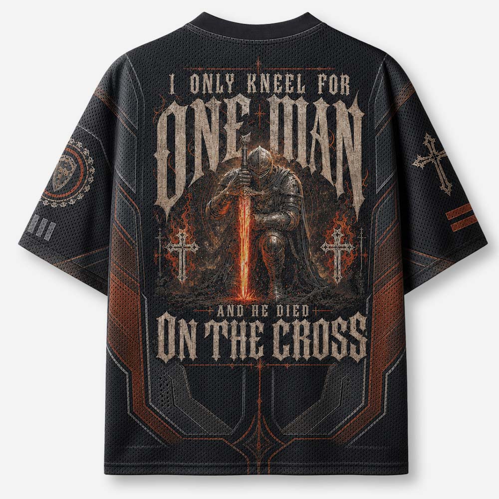 Kneeling Knight Graphic Mesh Jersey