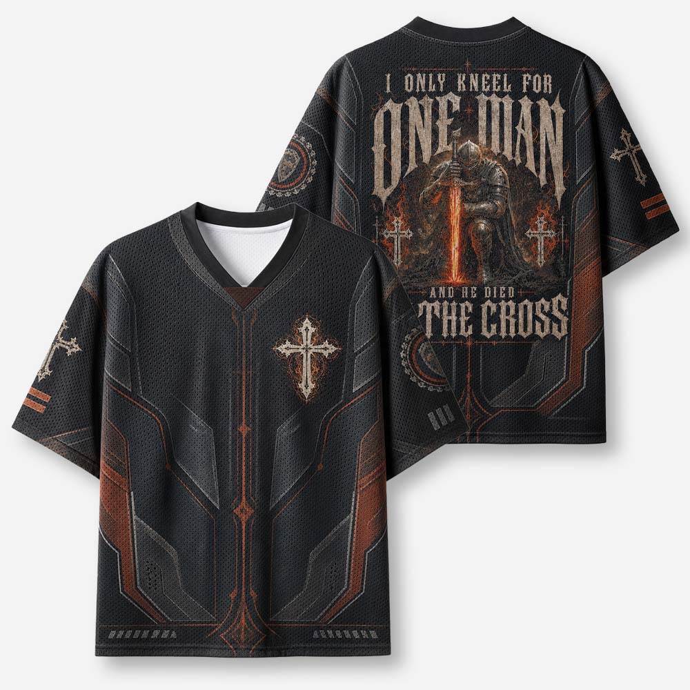 Kneeling Knight Graphic Mesh Jersey