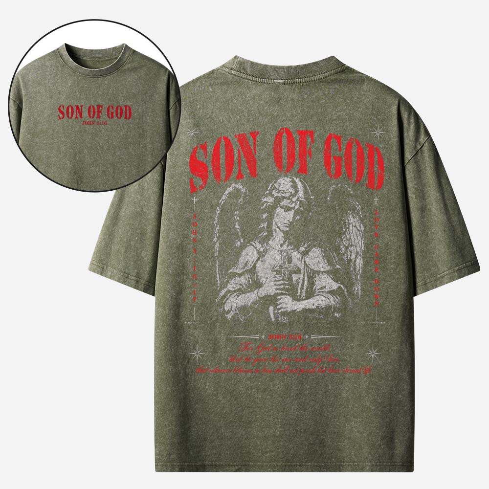 Heavenly Messenger Vintage Washed T-Shirt