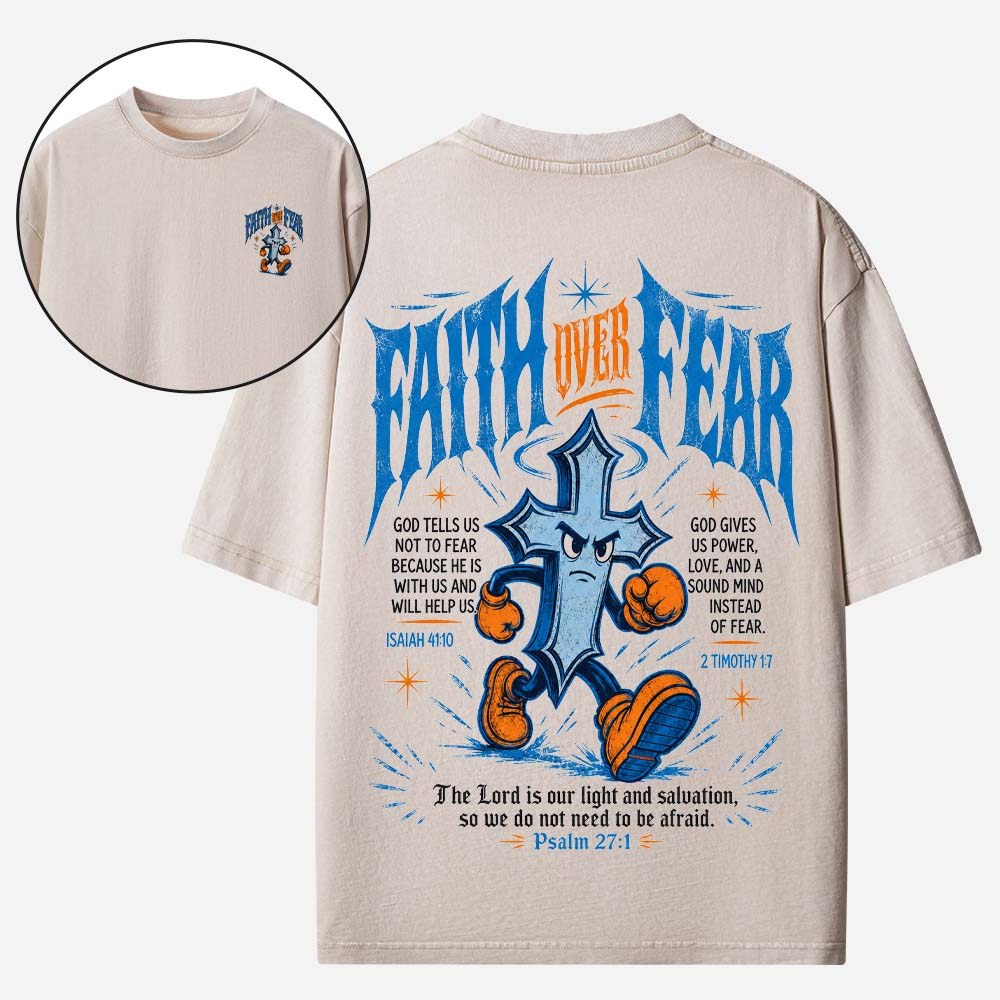 Fearless Step Vintage Washed T-Shirt