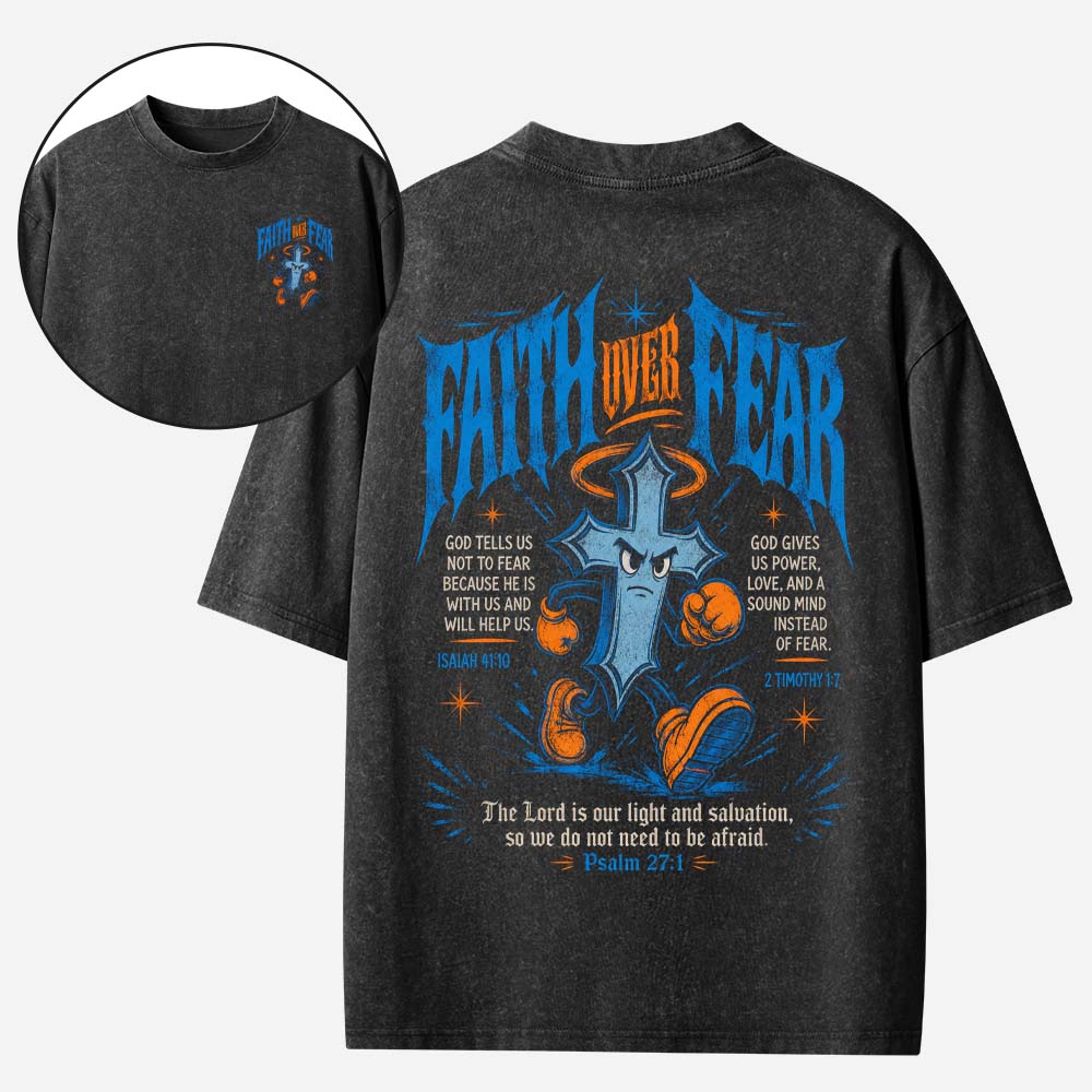 Fearless Step Vintage Washed T-Shirt