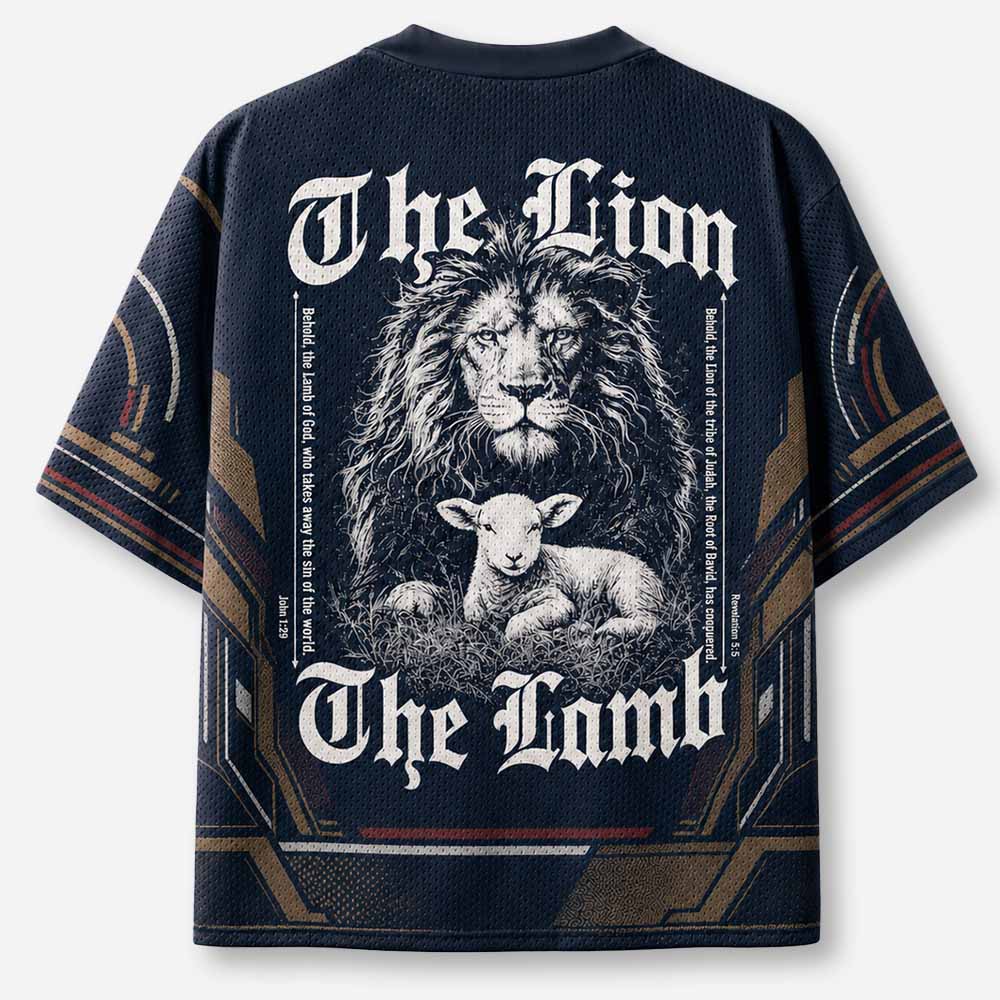 Guardian Beast Graphic Mesh Jersey