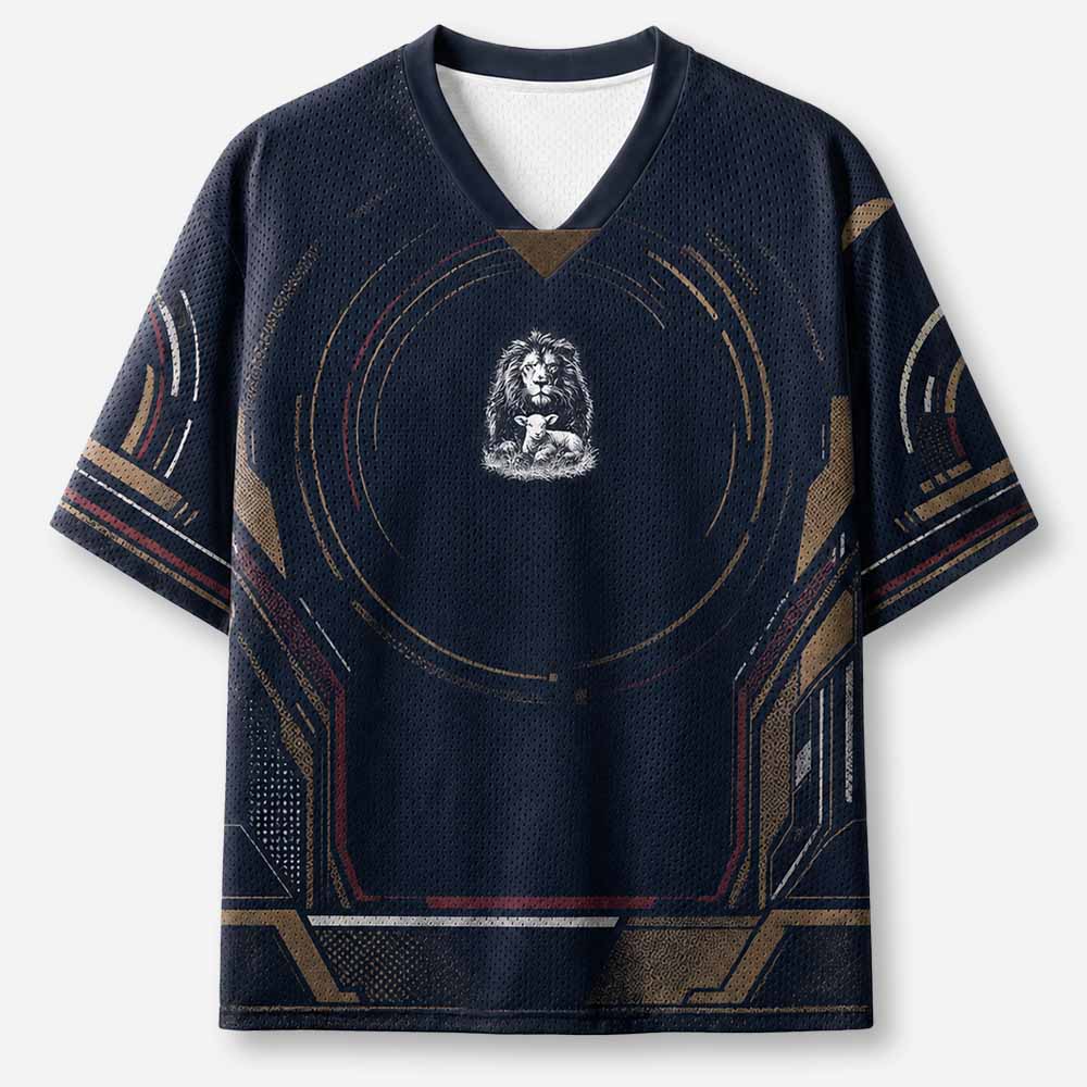 Guardian Beast Graphic Mesh Jersey