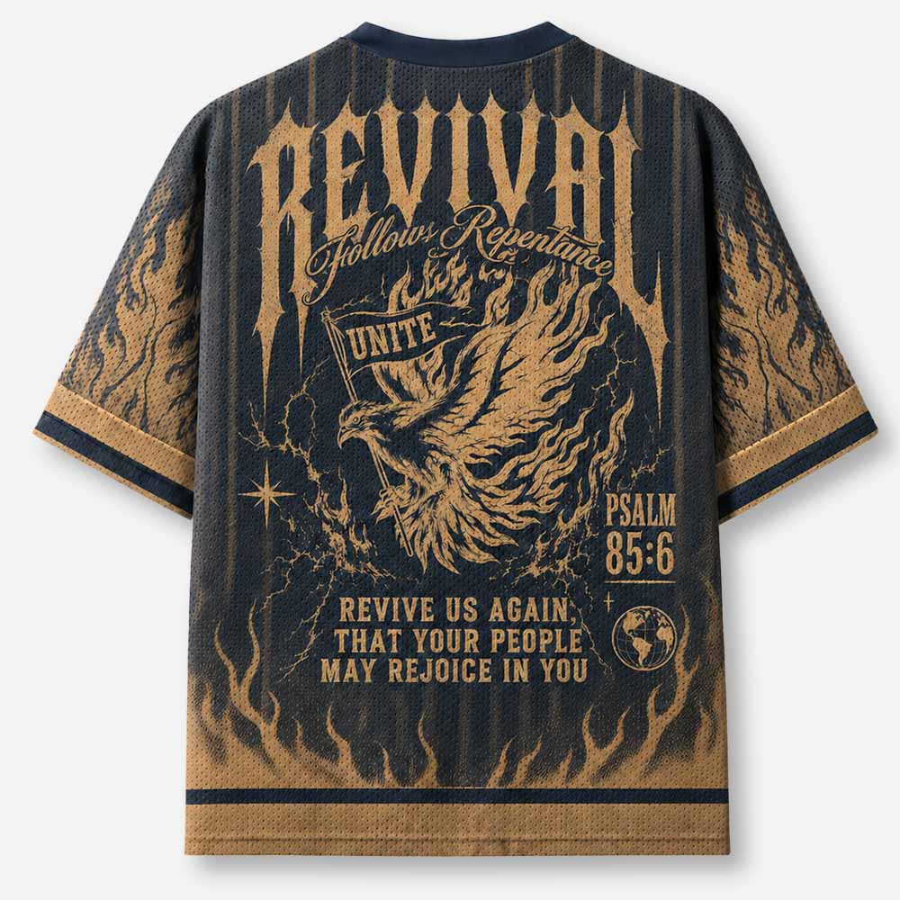 Rising Eagle Graphic Mesh Jersey
