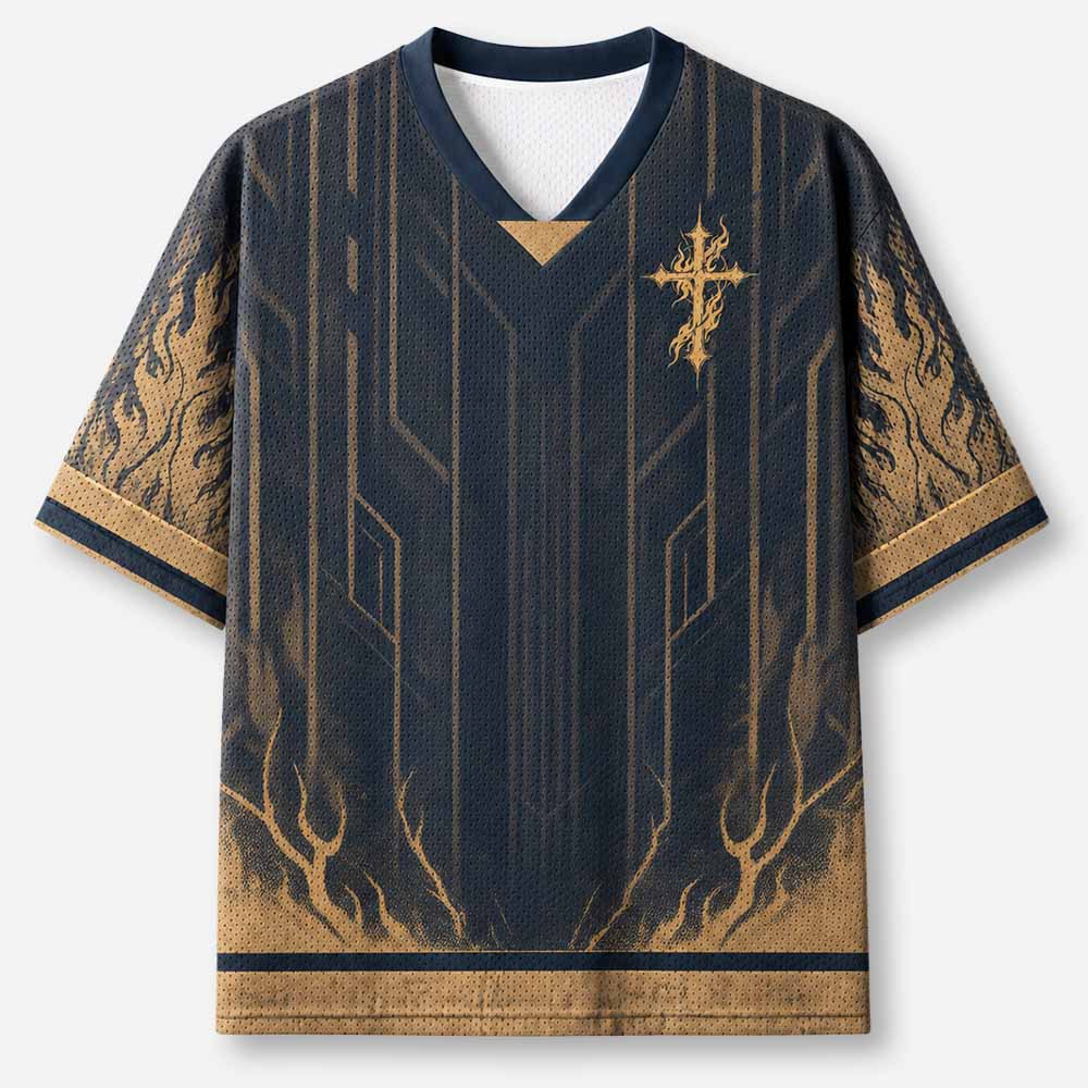 Rising Eagle Graphic Mesh Jersey