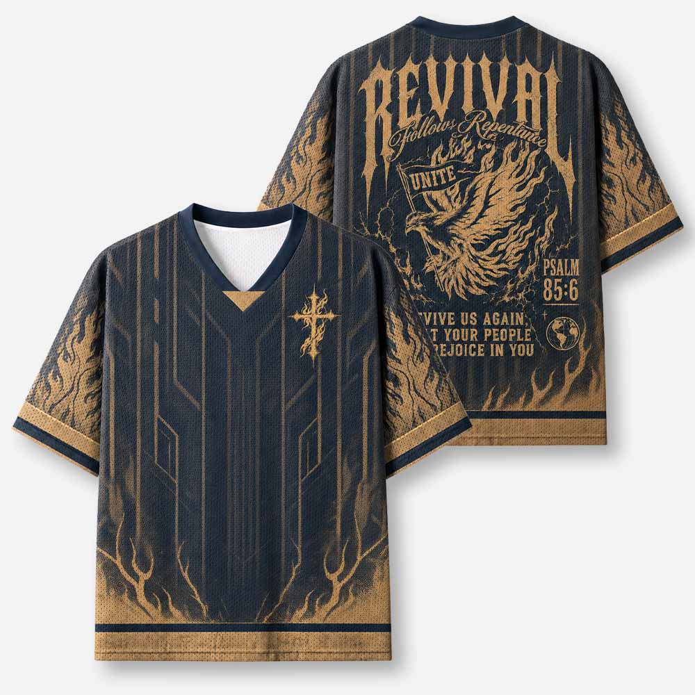 Rising Eagle Graphic Mesh Jersey