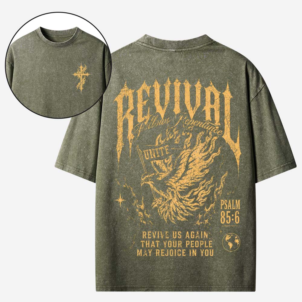 Rising Eagle Vintage Washed T-Shirt