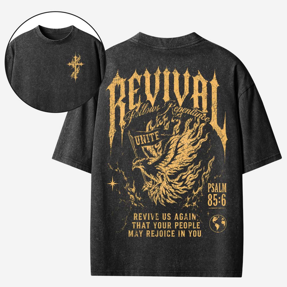 Rising Eagle Vintage Washed T-Shirt