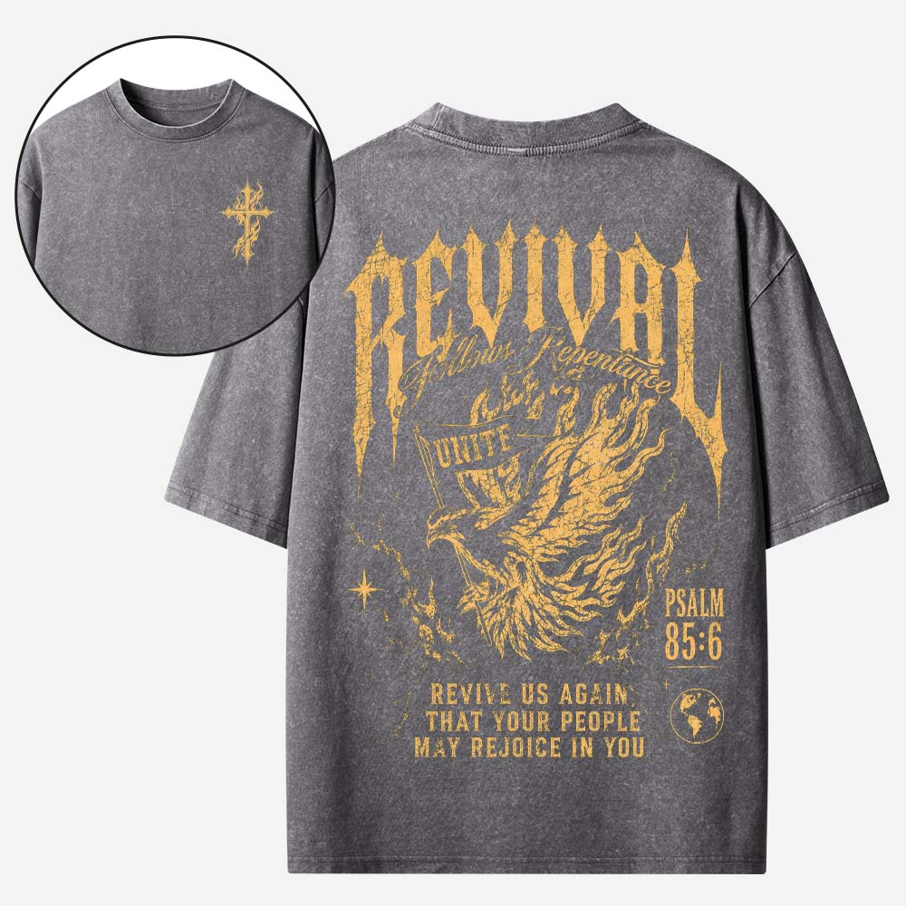 Rising Eagle Vintage Washed T-Shirt