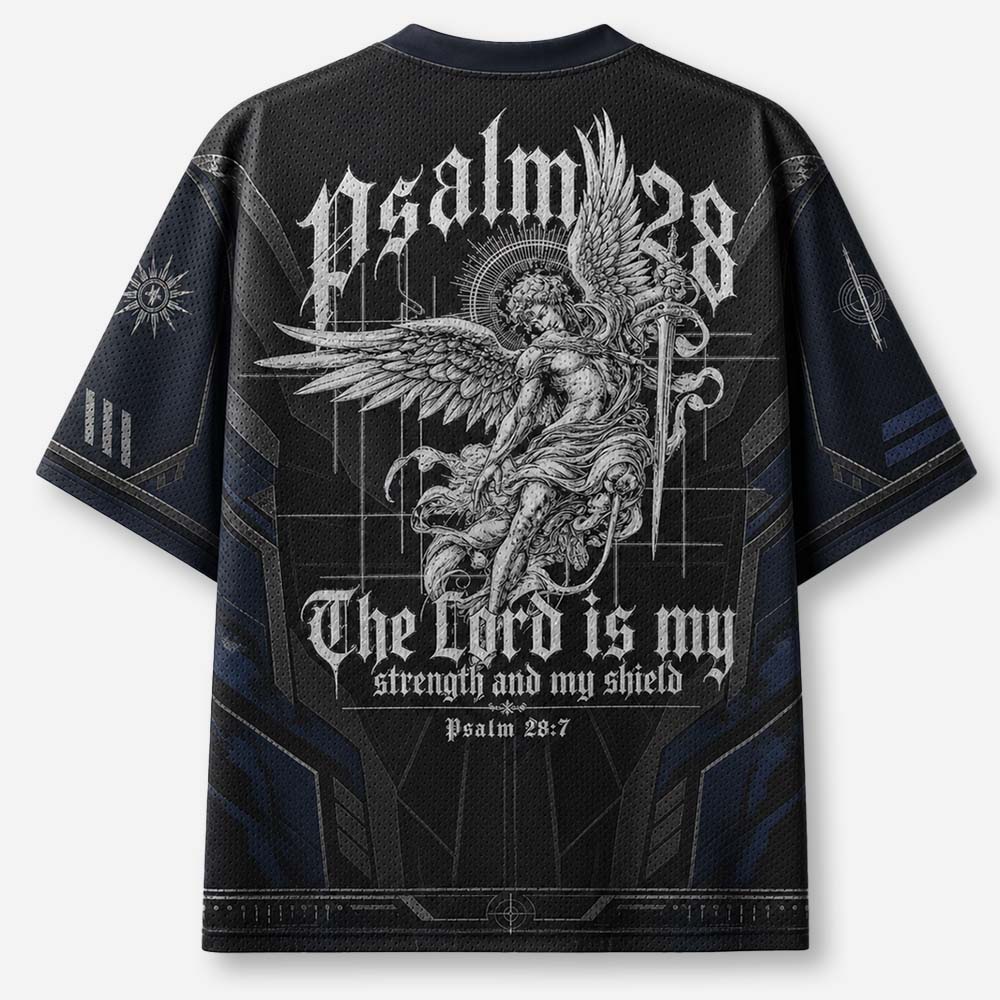 Winged Blade Graphic Mesh Jersey