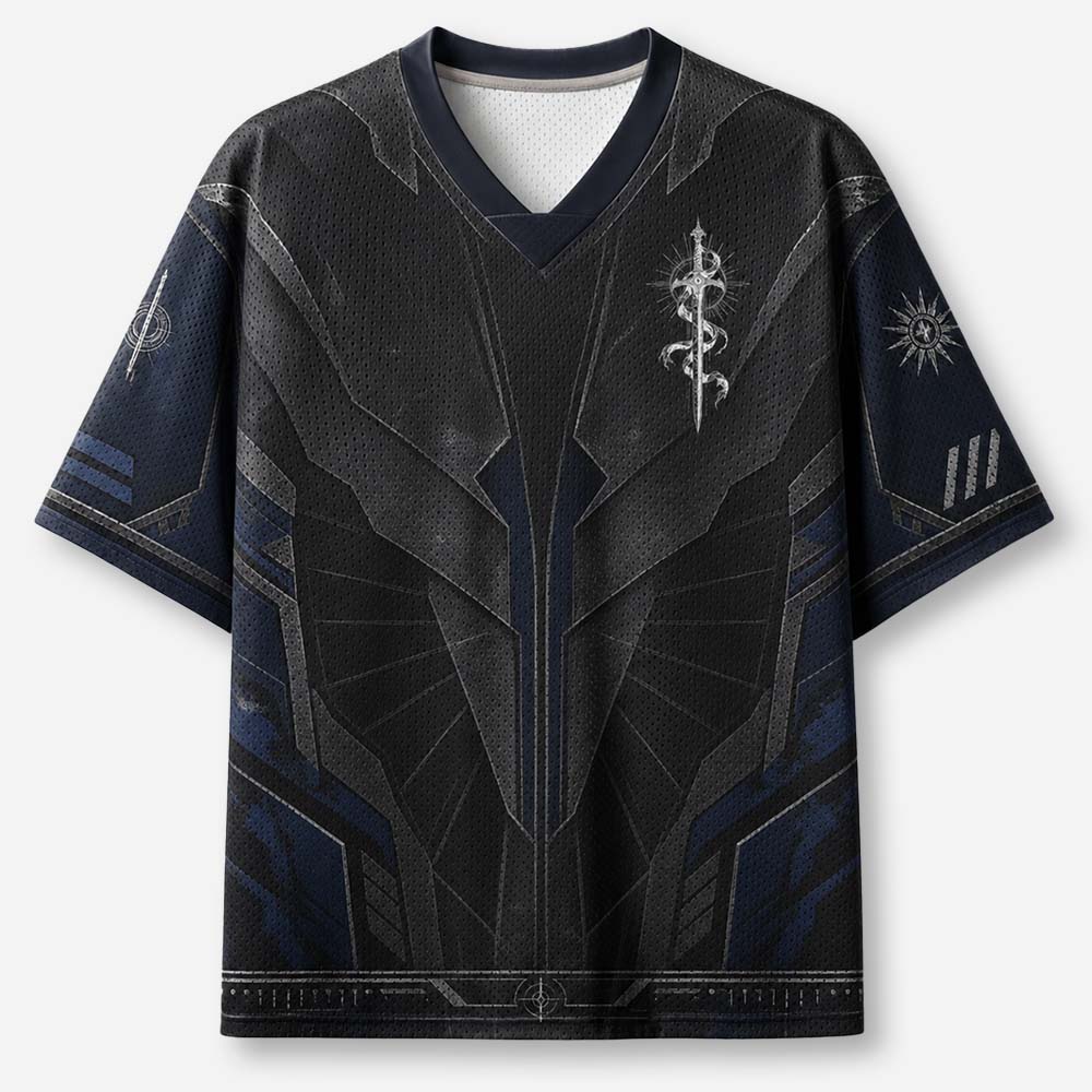 Winged Blade Graphic Mesh Jersey