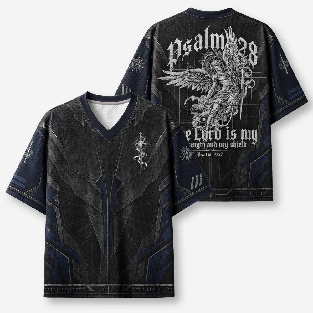 Winged Blade Graphic Mesh Jersey