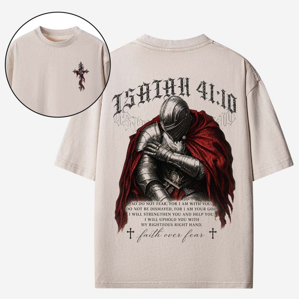 Red Cloak Knight Vintage Washed T-Shirt