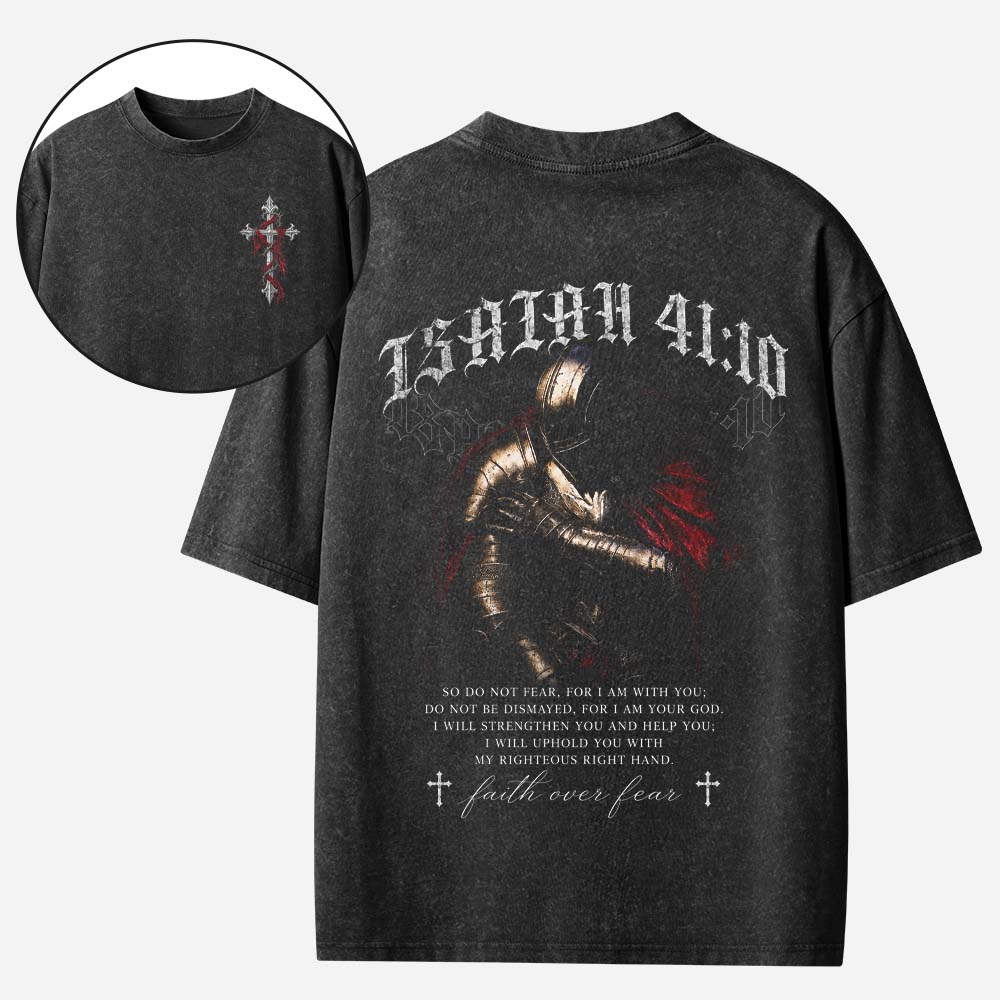 Red Cloak Knight Vintage Washed T-Shirt