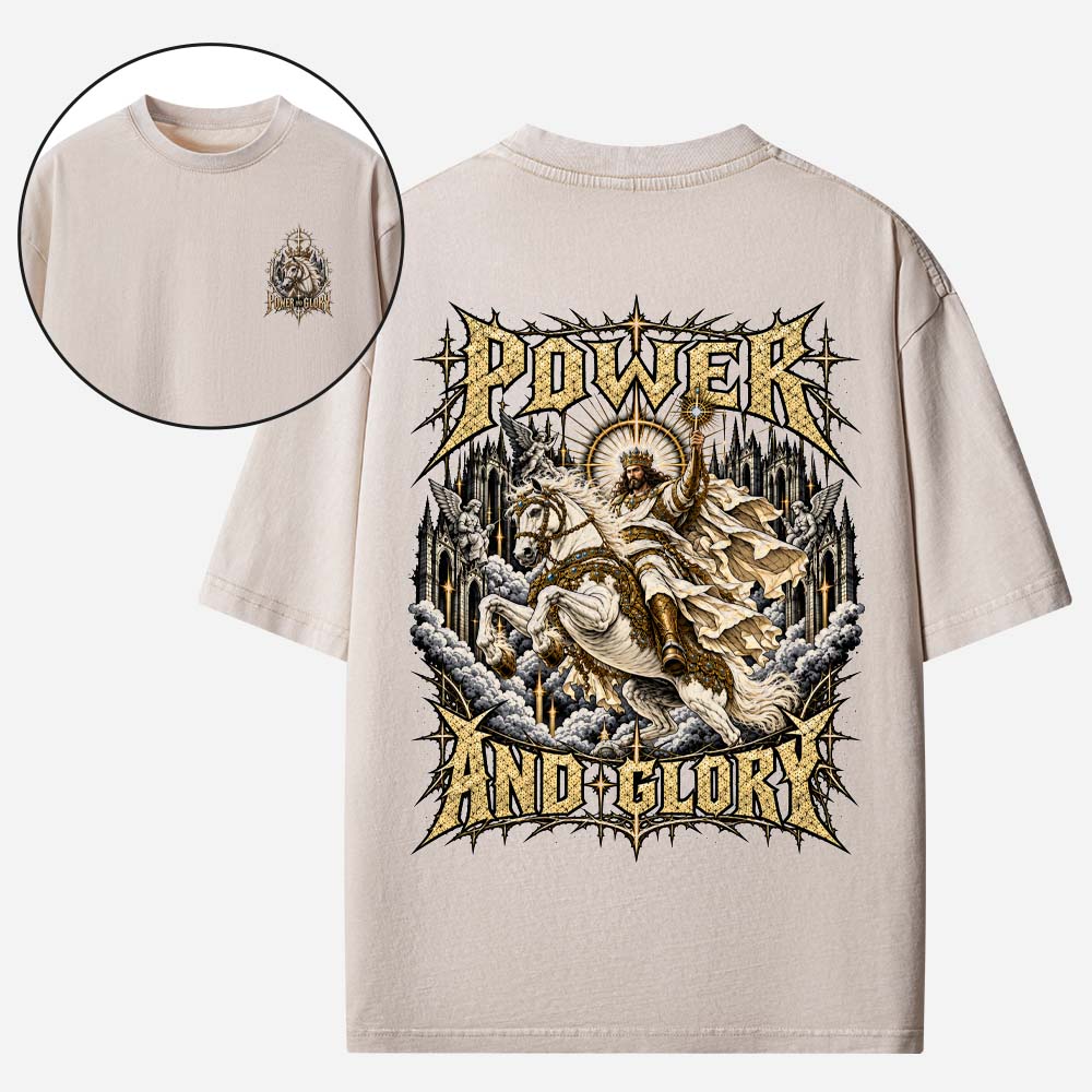 Golden Rider Vintage Washed T-Shirt