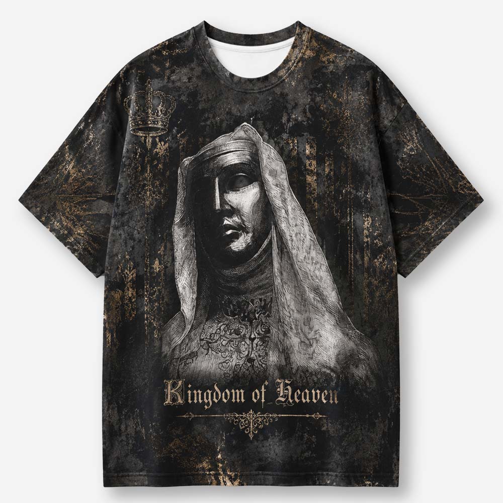 Masked King Eco Oversized Graphic Tees · GRS Certified