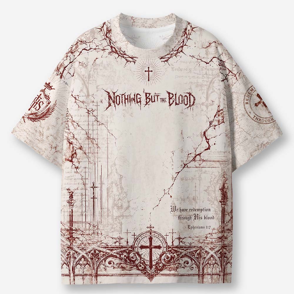 Thorn Blood Eco Oversized Graphic Tees · GRS Certified