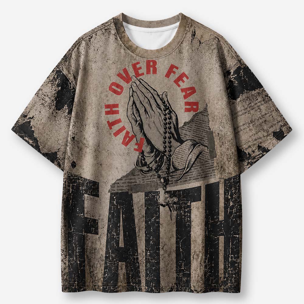 Fearless Eco Oversized Graphic Tees · GRS Certified